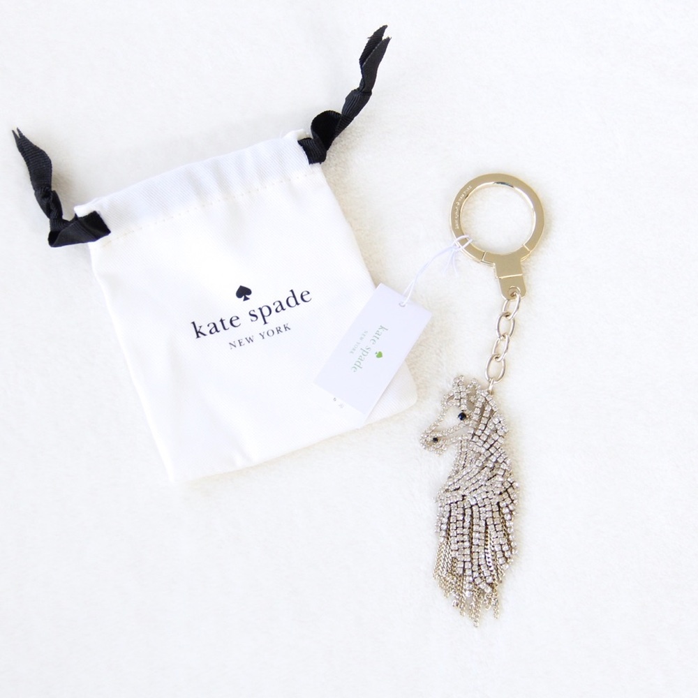 Kate Spade Wild Ones Horse Keychain